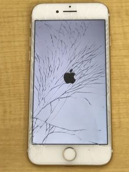 iPhone7 ガラス割れ