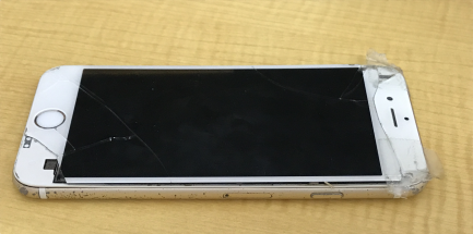 iPhone6 ガラス剥離