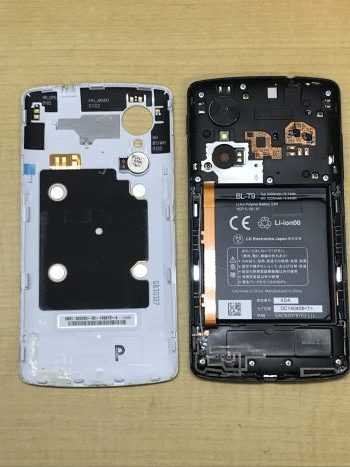 Nexus5 バッテリー交換