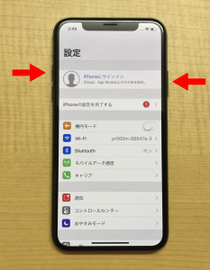 iPhoneX スクリーンショット