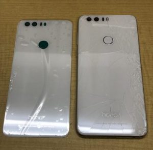 honor8 ガラス割れ