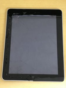 iPad ガラス割れ