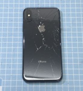 iPhoneX バックガラス