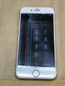 iPhone7 液晶破損