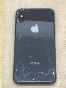 iPhoneX バックガラス修理