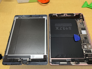 iPad Repair ガラス割れ